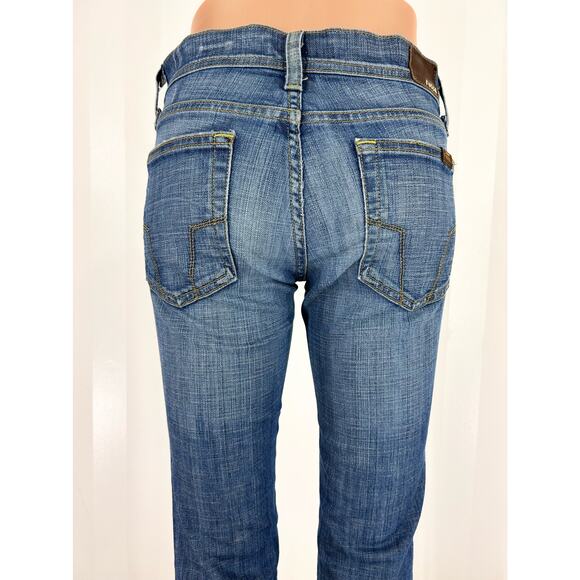 FOSSIL Women’s Slim Boot Jeans Sz 27 - Picture 5 of 12